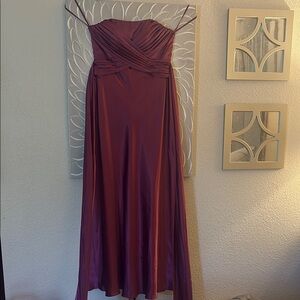 Elegant Purple Evening Gown